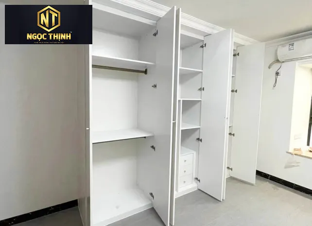 Xưởng Nội Thất Ngọc Thịnh Nhơn Trạch - Bình Dương - Tủ quần áo gỗ công nghiệp MDF hiện đại, cao cấp, sang trọng